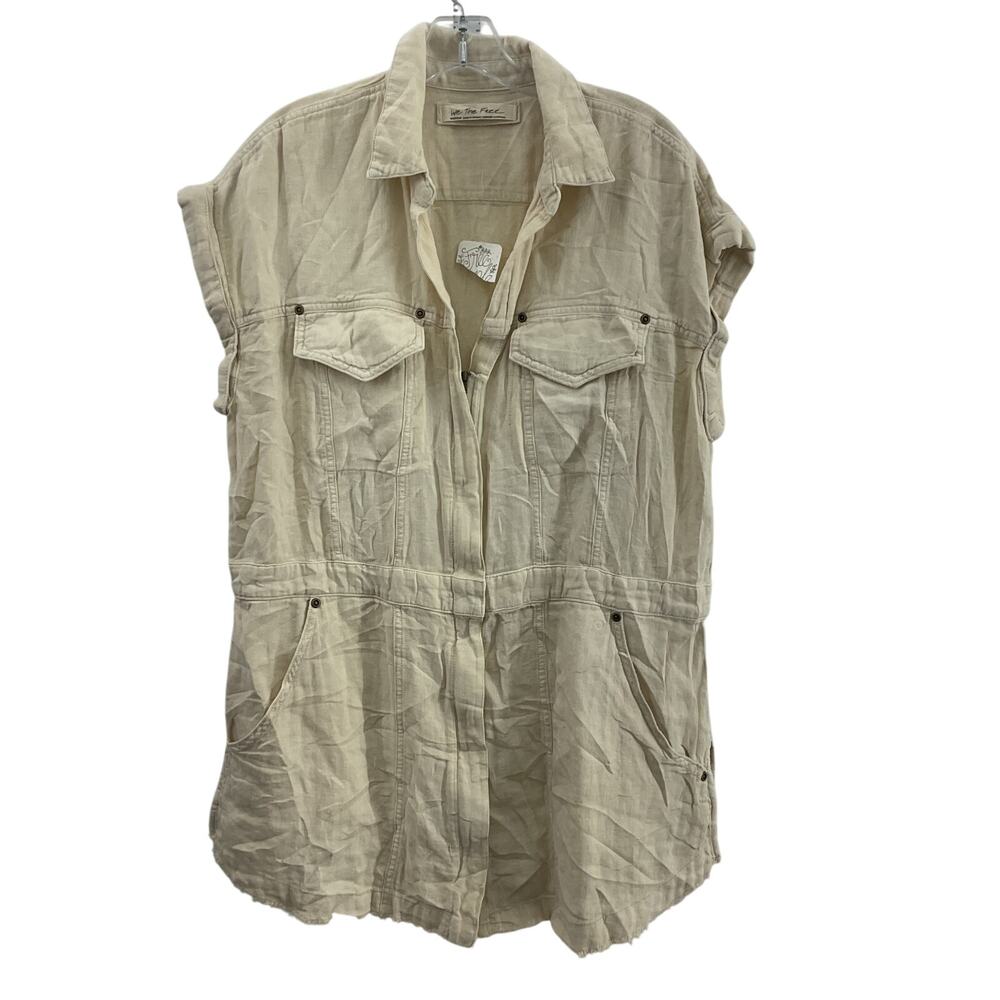 We The Free Tan Utility Dress
